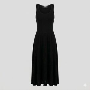 Dolan Sleeveless Black Maxi Dress size Small